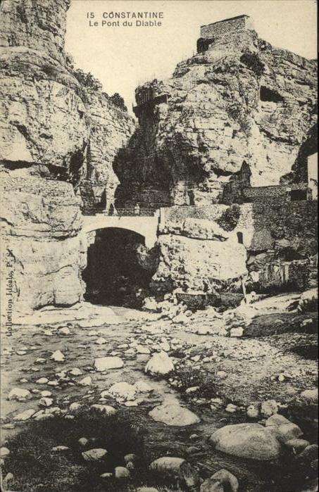 Constantine Algerien Le Pont du Diable