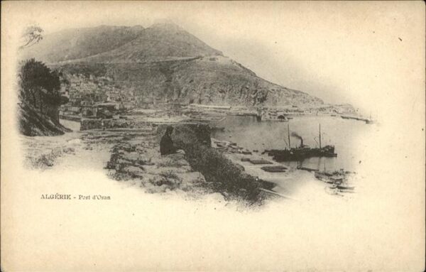 Oran Algerie Le Port Hafen Schiff