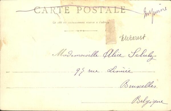 Philippeville Algerien Port vu de la Place de la Marine Hafen – Bild 2