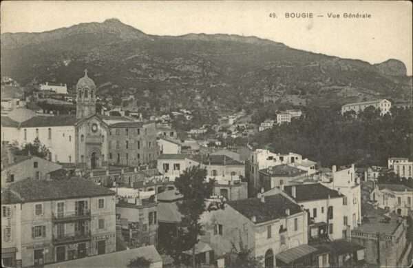 Bougie Bejaia Algeria Vue generale cathedrale