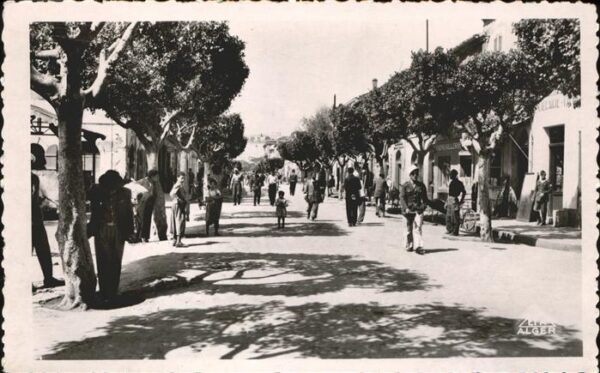 Nemours Algerie La Rue du Marche
