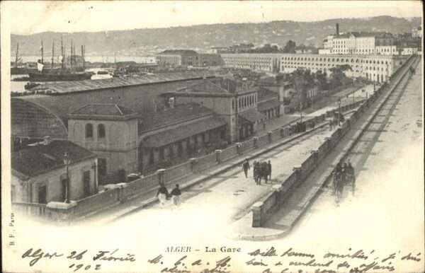 Alger Algerien La Gare