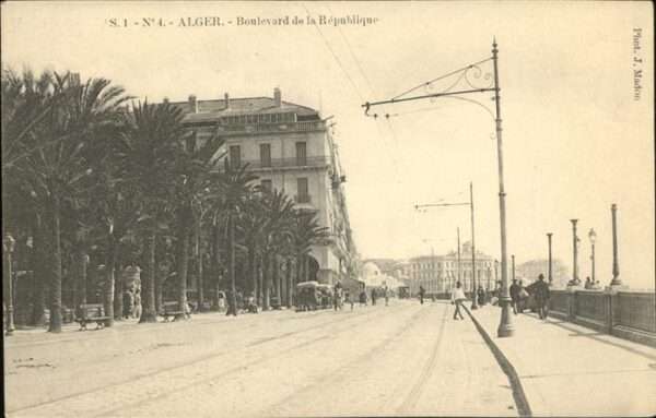 Alger Algerien Boulevard de la Republique
