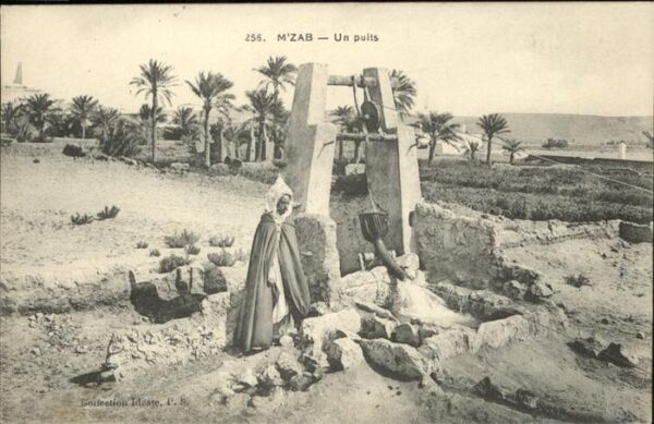 Ghardaia Un puits a M_Zab Brunnen