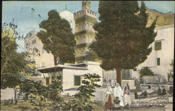 Alger Algerien La Mosquee de Sidi_Abderhaman