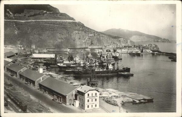 Oran Algerie Le Port et la Rade de Mers el Kebir Haf