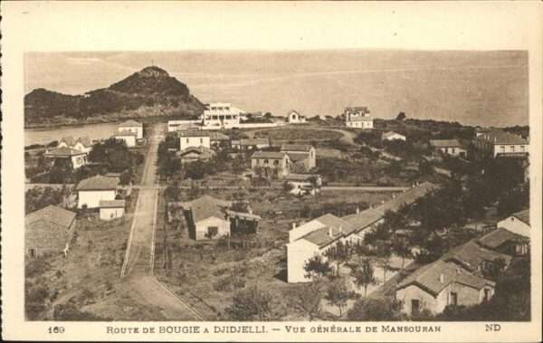 Mansourah Route de Bougie a Djidjelli vue general
