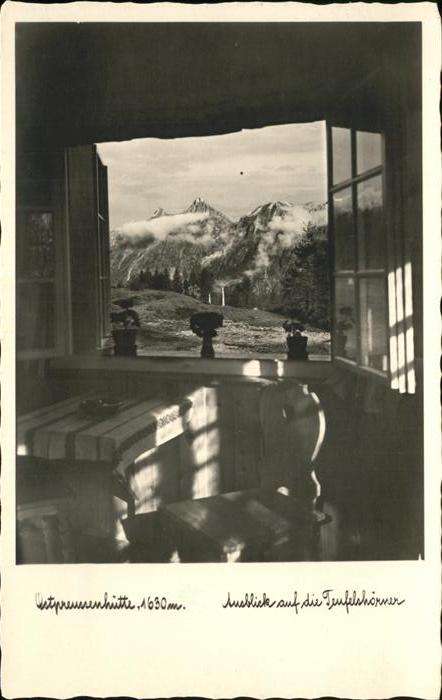 Werfen Salzburg Ostpreussenhütte Ausblick auf die Teufe