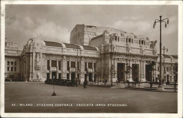 Milano Stazione Centrale Facciata Arch. Stacch