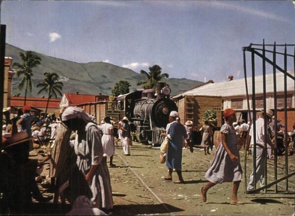PORT-AU-PRINCE Markt Eisenbahn