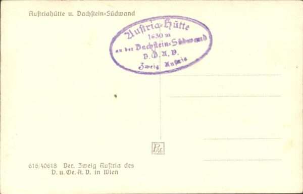 Ramsau Dachstein Steiermark Austriahütte und Dachstein_Südwand – Bild 2