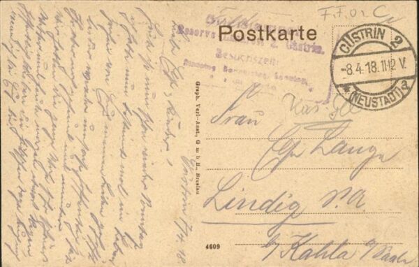Cuestrin Ostbrandenburg Artillerie_Kaserne und Offizier_Kasino – Bild 2