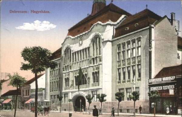 Debrecen Debrezin Megyehaza Debreczen