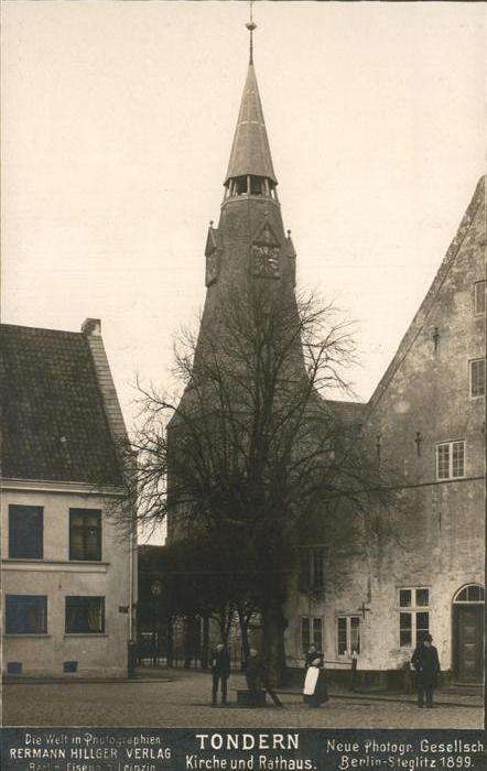 Tondern Kirche und Rathaus