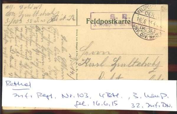 Rethel Ardennes Zerschossener Stadtteil bei der Kirche – Bild 2