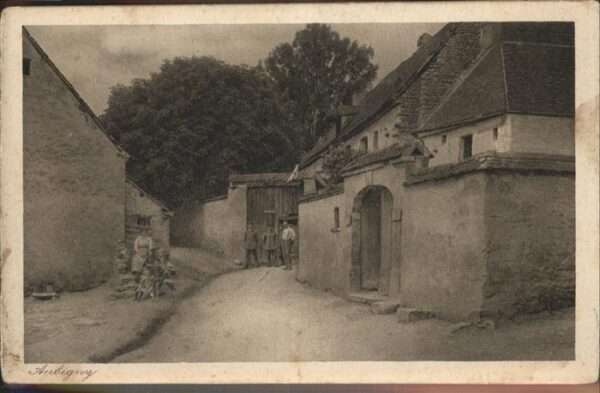 Aubigny-en-Laonnois Strassenpartie Feldpost