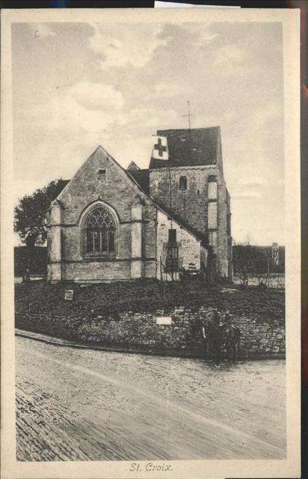 Sainte-Croix Laon Lazarett in der Kirche