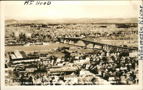 Mount Hood Parkdale Ross Island Brigde
