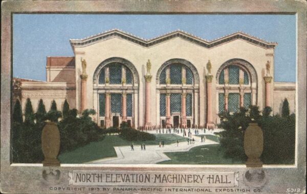 San Francisco California North Elevation Machinery Hall