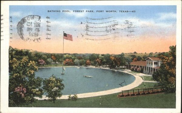 Fort Worth Bathing Pool Forest Park