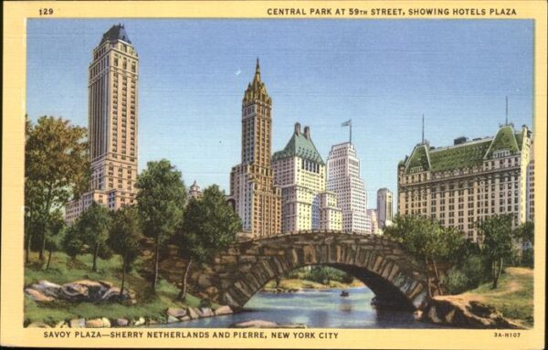 New York City Savoy Plaza City Br?cke Hotel Plaza