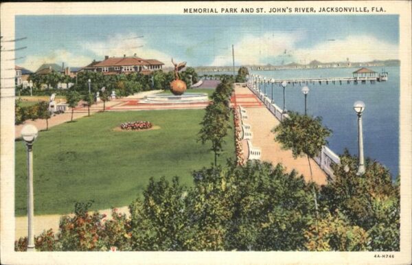 Jacksonville Florida Memorial Park St. Johns River