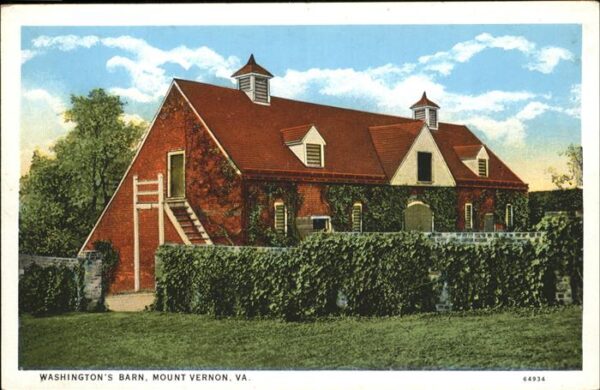 Mount Vernon Virginia Washington'S Barn