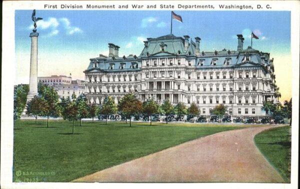 Washington DC First Division Monument War and State D