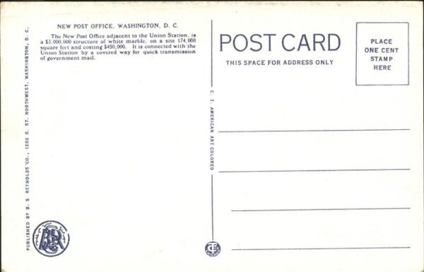 Washington DC New Post Office – Bild 2