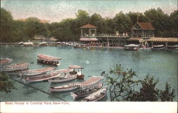 New York City Boat House Central Park
