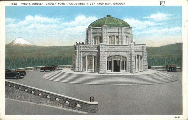 Oregon City Vista House Crown Point Coolumbia River