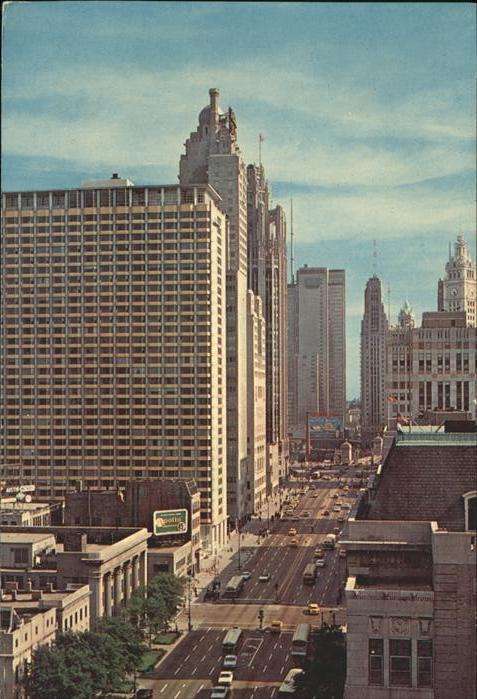 Chicago Illinois Noth Michigan Avenue