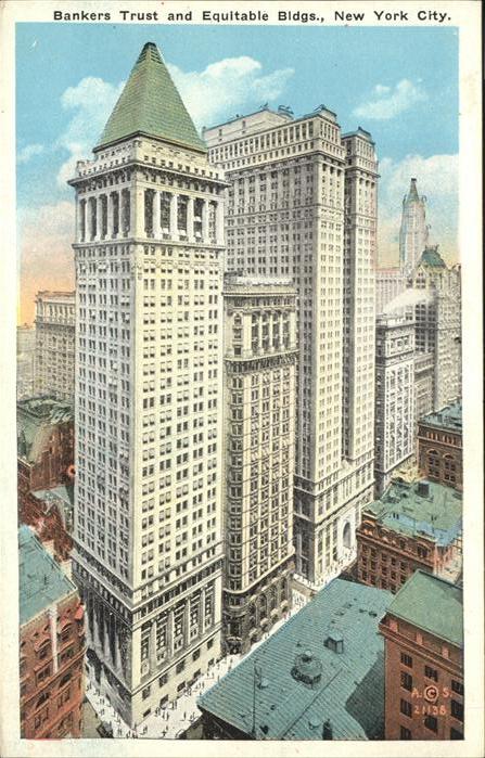 New York City Bankers Trust Equitable Bldgs.