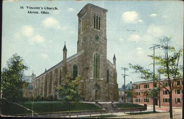 Akron Ohio St. Vincent's Church