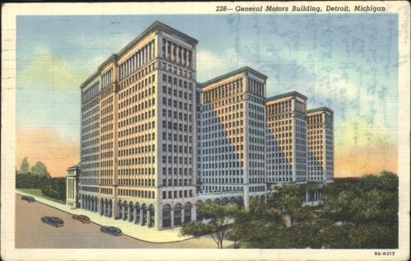 Detroit Michigan General Motors Building