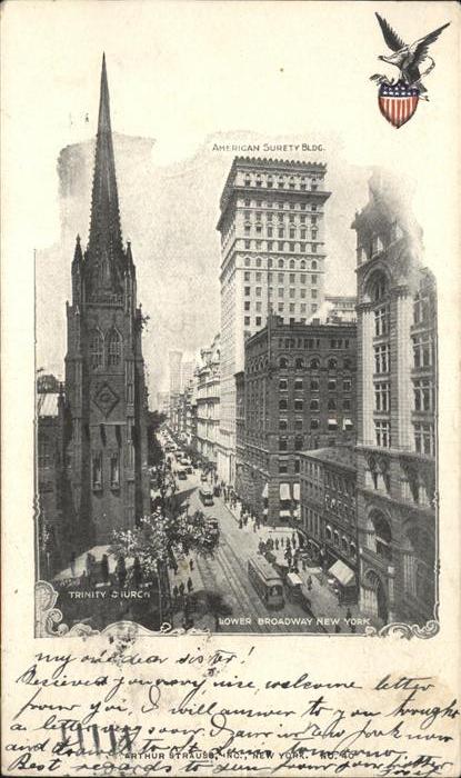 New York City Lower Broadway