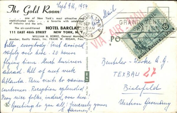 New York City Hotel Barclay – Bild 2