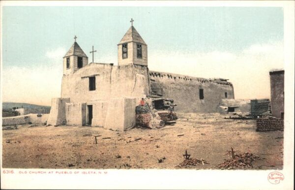 Isleta Old Church at Pueblo