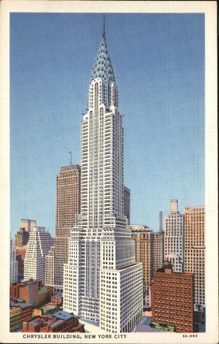 New York City Chrysler Buildings