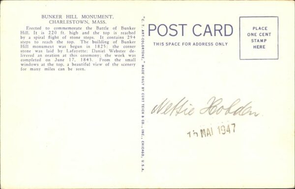 Charlestown Massachusetts Bunker Hill Monunment – Bild 2