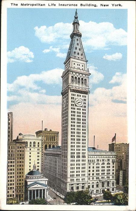 New York City The Metropolitan Life Insurance Buildin
