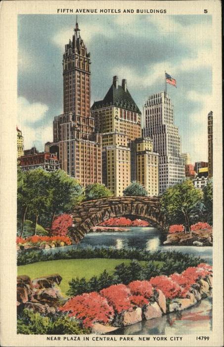 New York City Central Park Fifth Av.