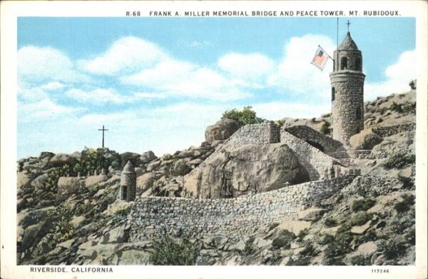 Riverside California Frank A. Miller Memorial Bridge Peace T