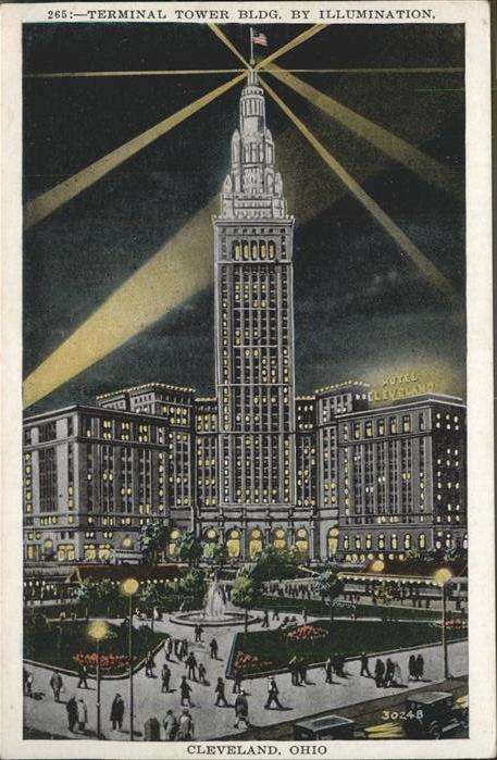 Cleveland Ohio Terminal Tower Bldg.