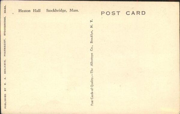 Stockbridge Massachusetts Heaton Hall – Bild 2