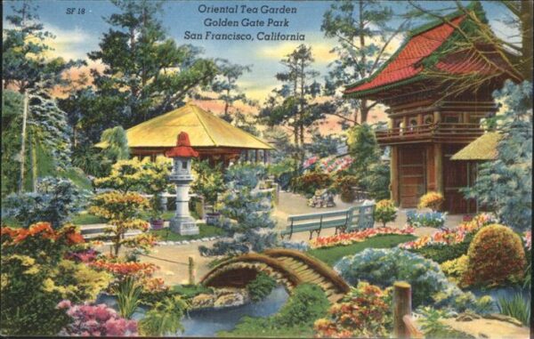 San Francisco California Oriental Tea Garden