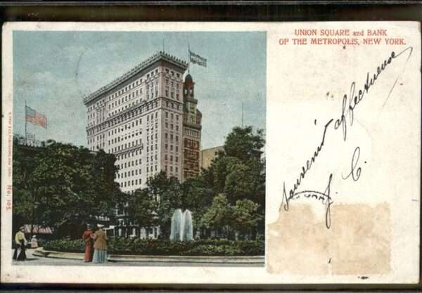 New York City Union Square Bank of the Metropolis