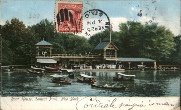 New York City Boat House Central Park