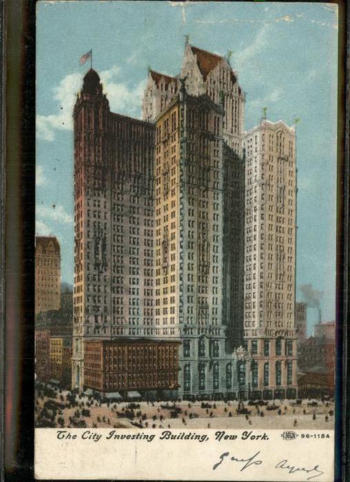 New York City The City Investing Building