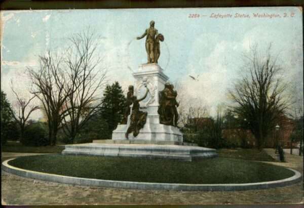 Washington DC Lafayette Statue